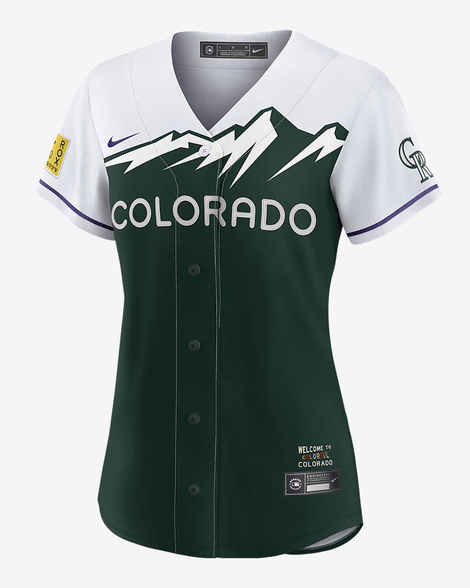 Colorado rockies women's jersey on sale